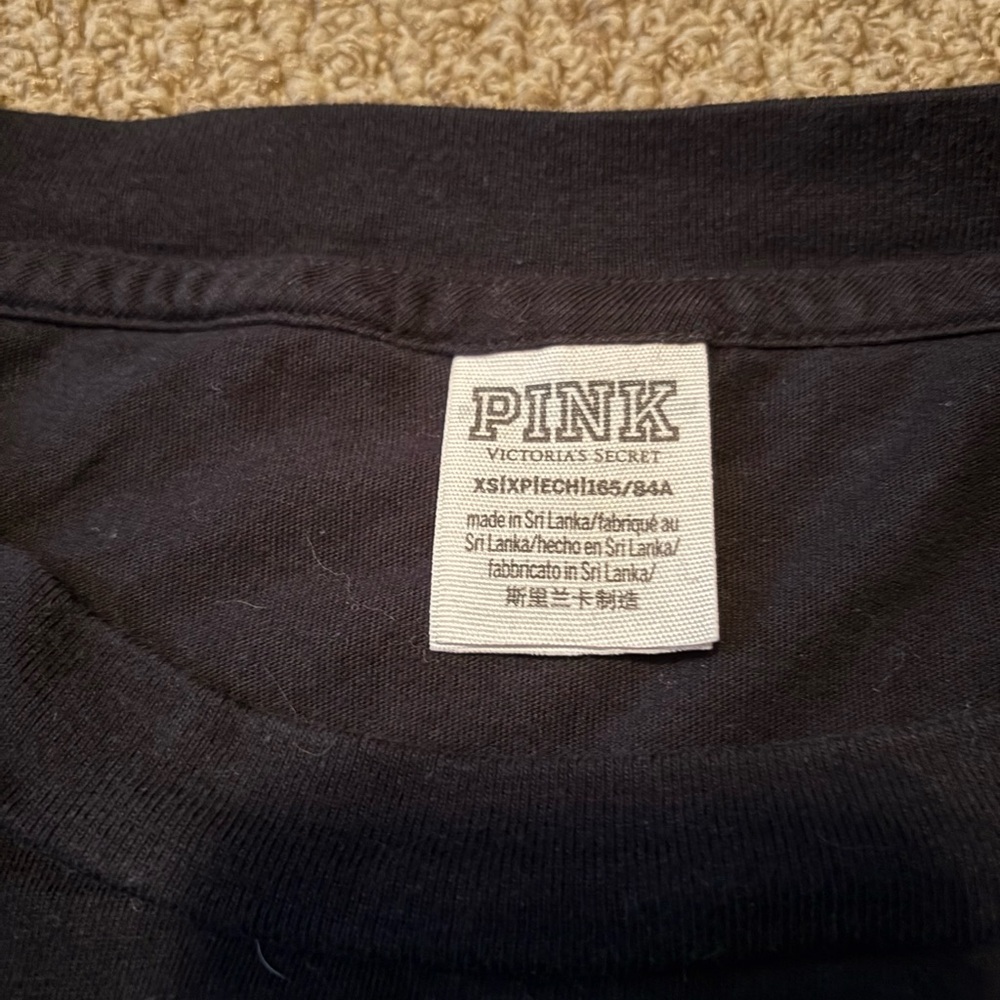 PINK Victoria's Secret Black and White Leggings - Picture 3 of 3